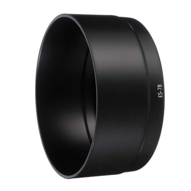 FocusFoto Bayonet Mount Lens Hood Shade Replacement for Canon ES-78 fit for Canon EF 50mm f/1.2L USM Camera Lens - Image 3